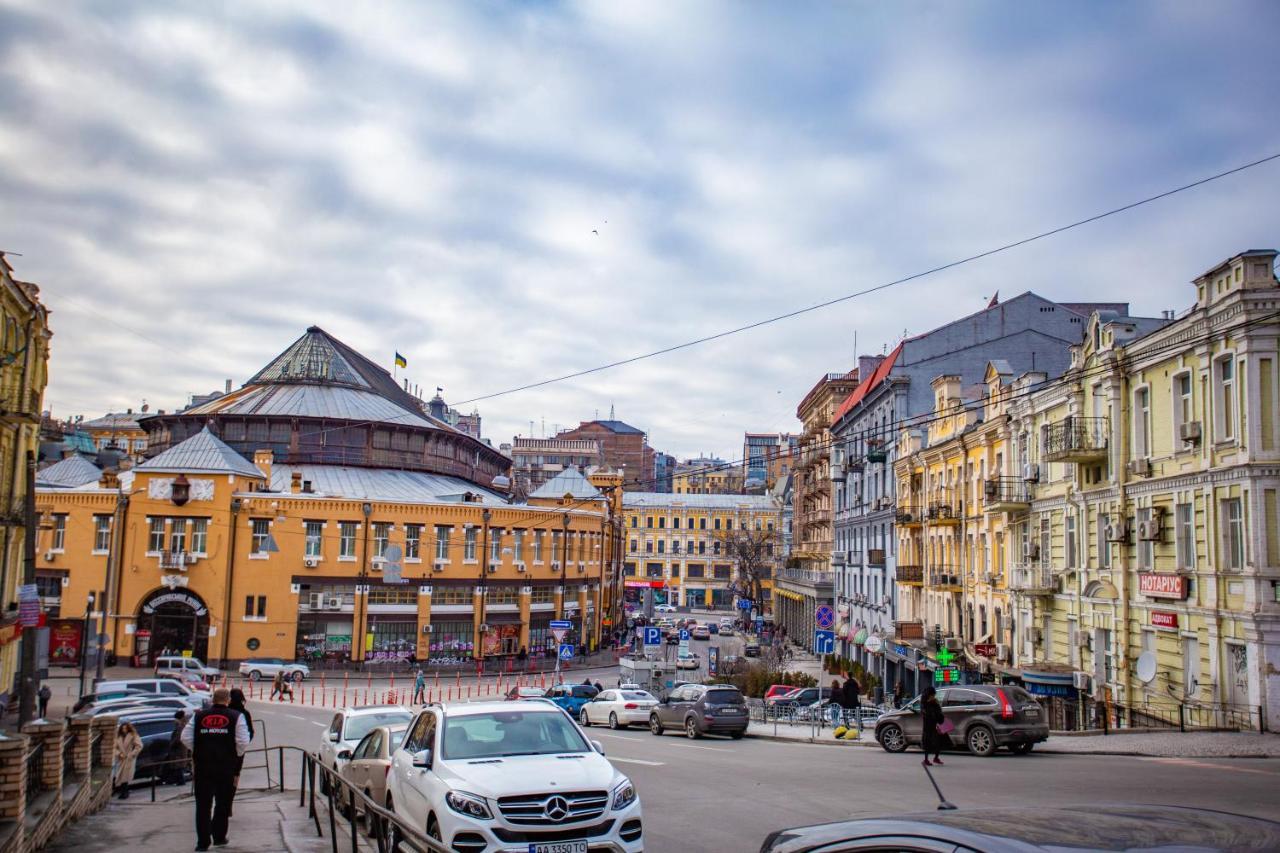 2-Х Кімнатна Квартира Поруч Із Бессарабським Ринком Kyiv Exterior photo